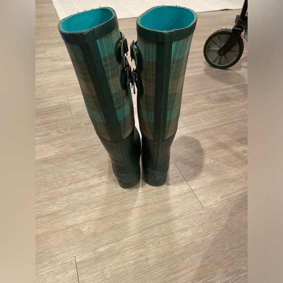 UGG womens Sabine Green Plaid boots size 6 - Picture 4 of 9